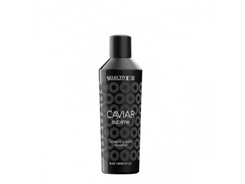 SELECTIVE CAVIAR SUBLIME ULTIMATE LUXURY SHAMPOO Šampūnas su juodaisiais ikrais, 250 ml